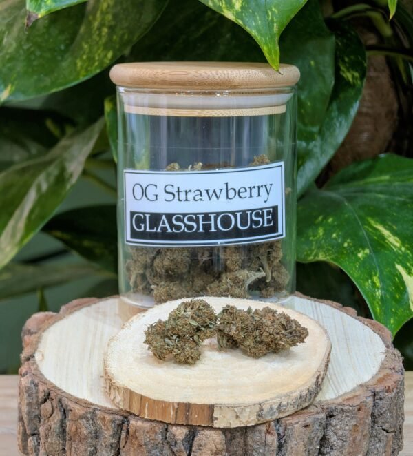 Flor de CBD OG Strawberry – 23% Glasshouse - Imagen 3