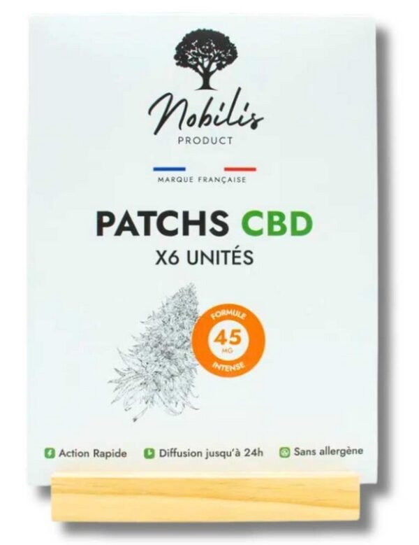 Parche de CBD - Nobilis - 45mg x 6