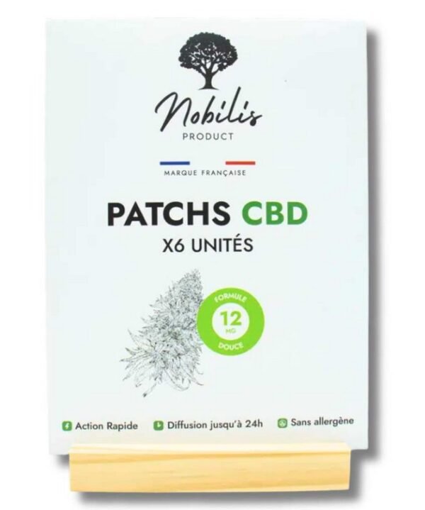 Parche de CBD - Nobilis – 12mg x 6